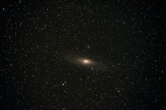 200mm @ f/6.3, ISO 6400, 330 sec.11 x 30 sec. frames stacked in DSS.