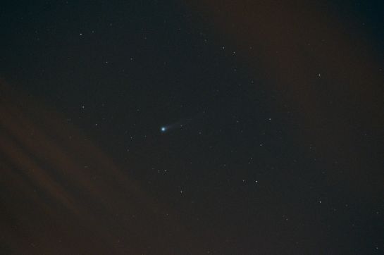 Comet C/2012 S1 (ISON) 300mm f/5.6, ISO 800, 30 sec. Single frame.