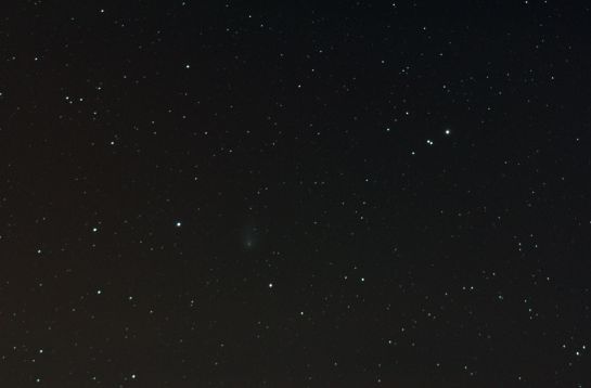 Comet C/2012 X1 (LINEAR) 300mm f/5.6, ISO 1600, 6 x 60 sec.
