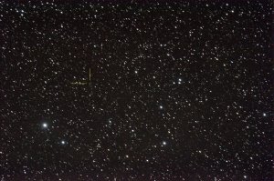 Comet C/2011 J2 LINEAR at Mag 13.9 Nikon D90 on Altair Wave 115/805 ISO 1250, 20x57 sec.
